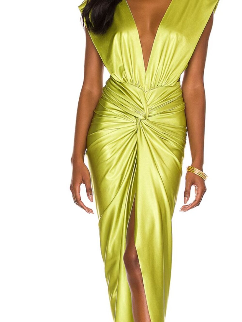 BAOBAB Mia Midi Dress in Green - Picture 4 of 9